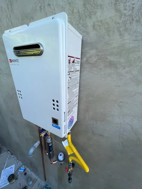 Tankless water heater installation for Concord homes